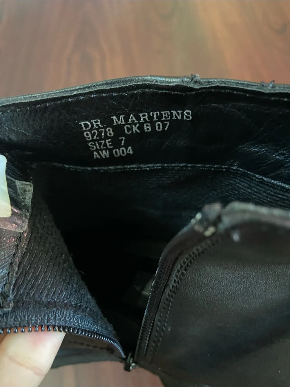 Vintage Dr Martens 9278 Moto Boots Made in England MIE